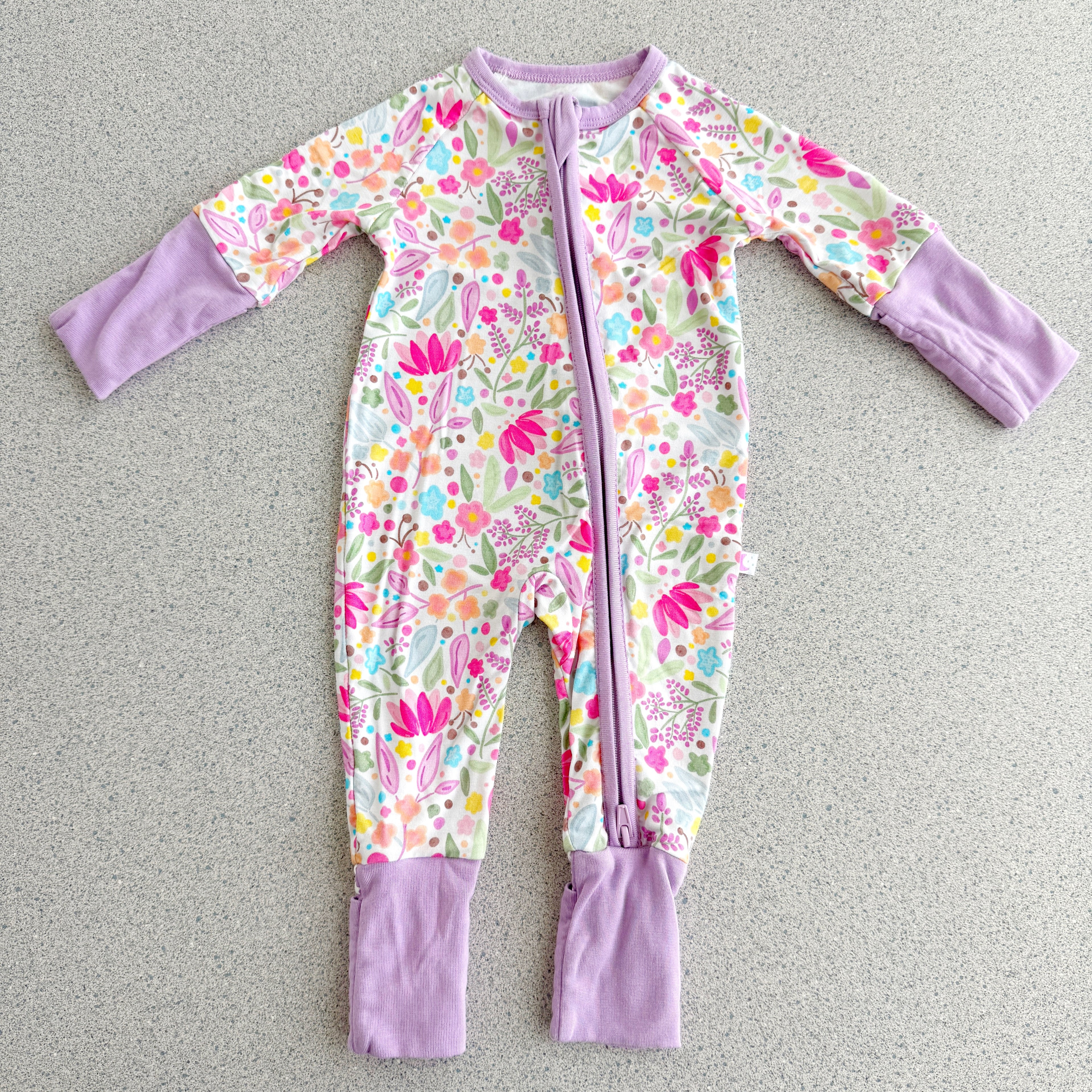 PREORDER Lilac Petals Bamboo Pajamas