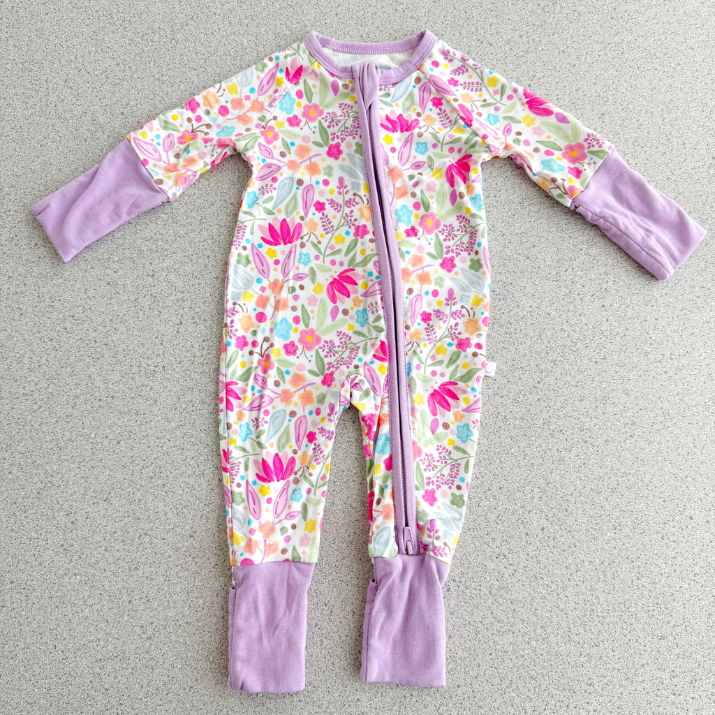 PREORDER Lilac Petals Bamboo Pajamas
