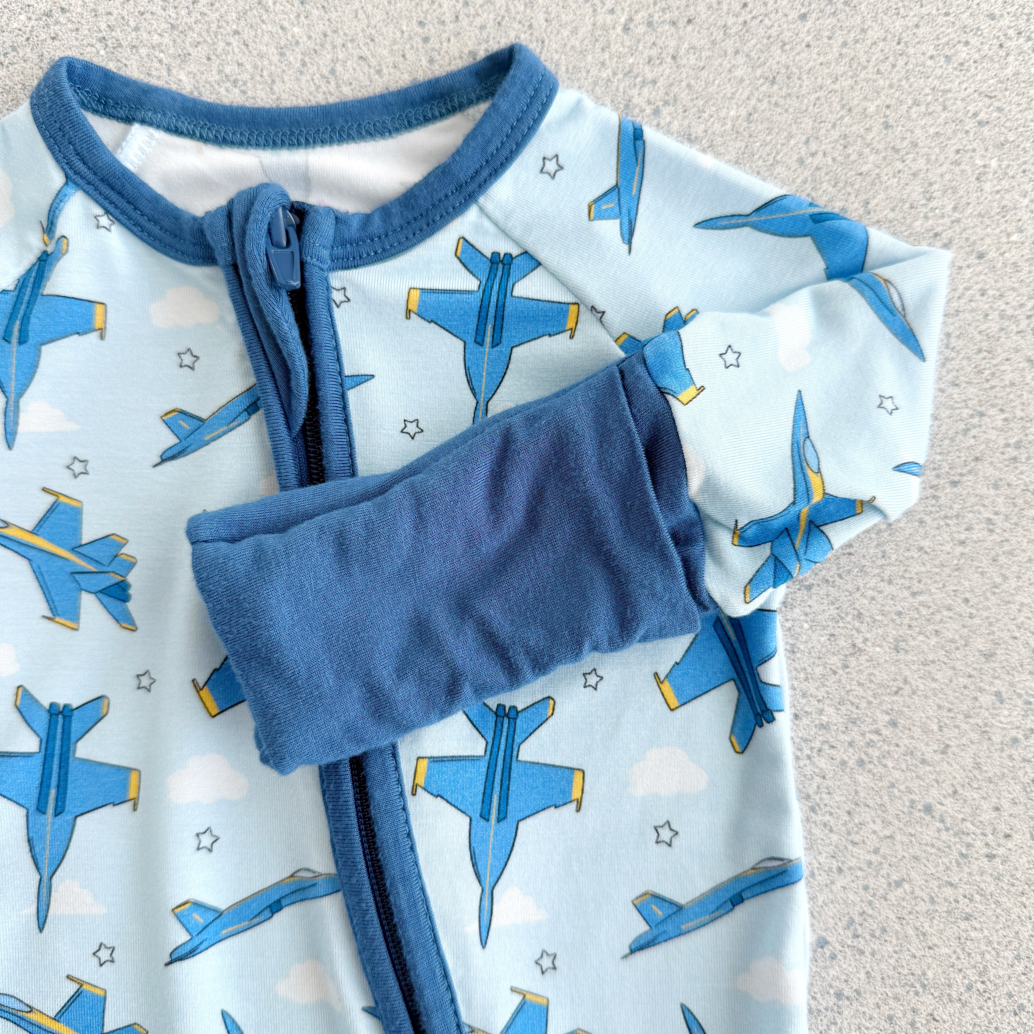 Blues Bamboo Pajamas | Officially Licensed with US Navy – Jamboos